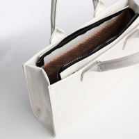 Сумка женская TEXTURA, тоут, средний размер, цвет белый