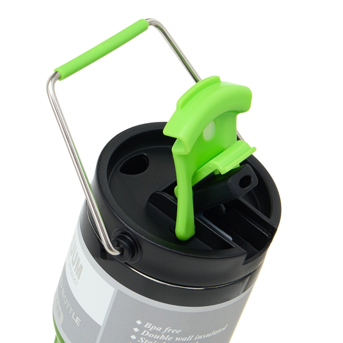 Термокружка, 600 мл, с ручкой,  сохраняет тепло 8 ч