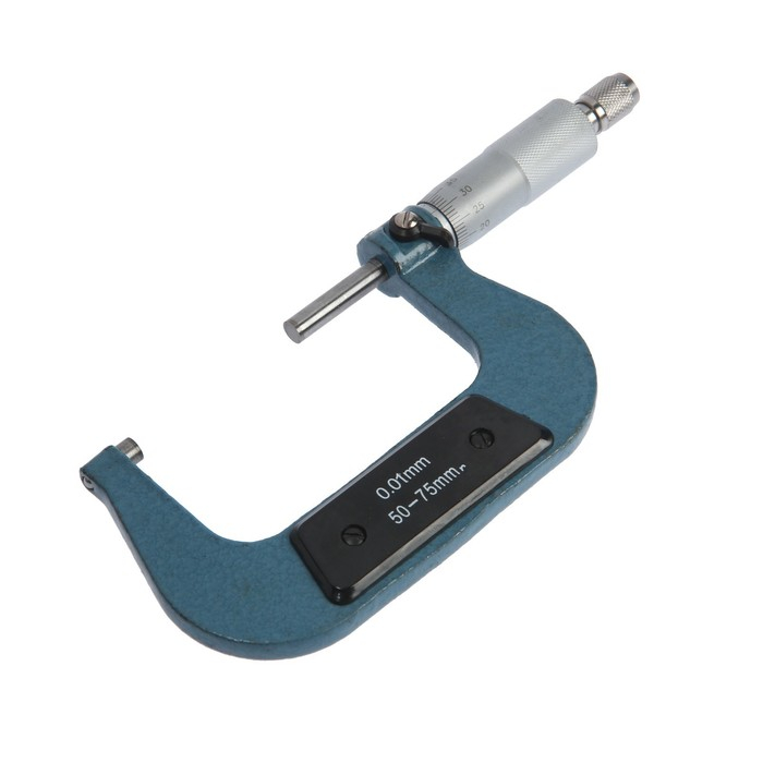 Микрометр механический ТУНДРА, 50-75 мм Микрометр механический ТУНДРА, 50-75 мм