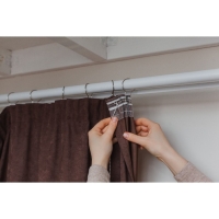 Крючок для штор, 7 × 4 см, 20 шт, цвет серебряный Крючок для штор, 7 × 4 см, 20 шт, цвет серебряный