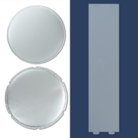 Коробка для торта, кондитерская упаковка, &laquo;Серебро&raquo;, 30 х 30 х 18 см