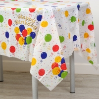 Скатерть &laquo;Воздушные шары&raquo;, 137х274 см.