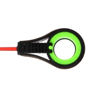 Удочка зимняя балалайка со сторожком, цвет черный салатовый, HFB-37X