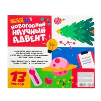 Набор для опытов 13 дней &laquo;Новогодний научный адвент-календарь&raquo;, 13 опытов