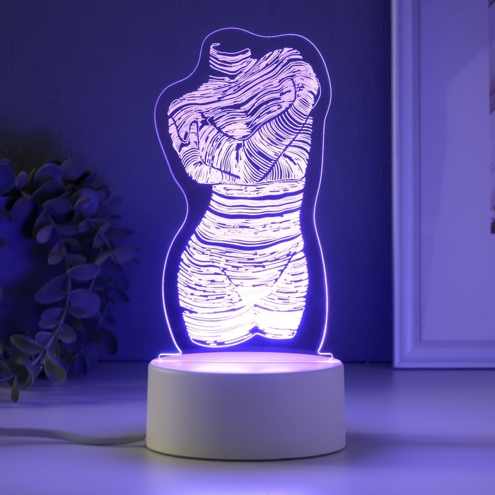 Светильник "Венера" LED RGB от сети RISALUX