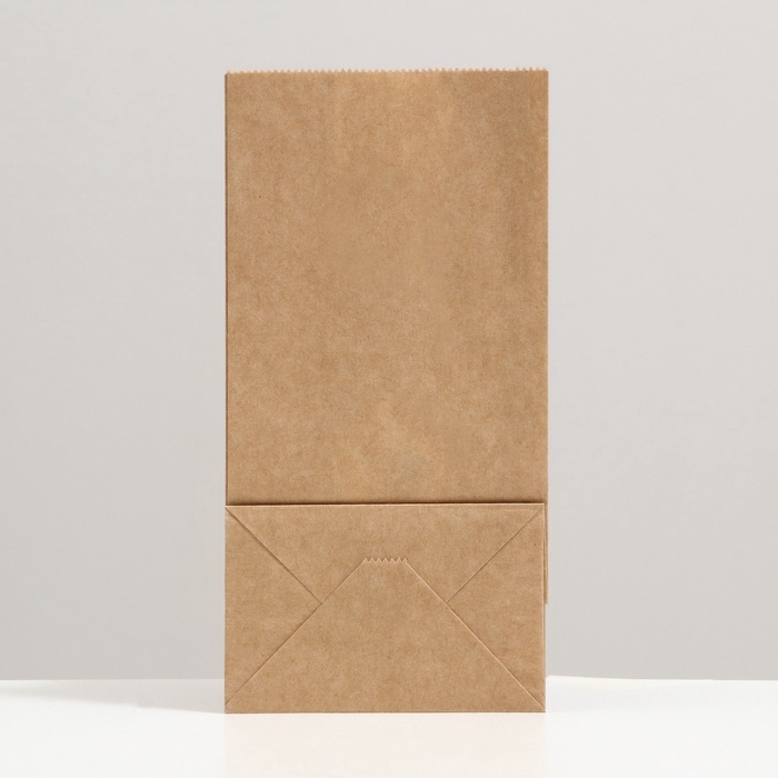 Пакет крафтовый, бумажный, фасовочный, прямоугольное дно, 20 шт.,12 х 8 х 25 см, 70 г/м2 Пакет крафтовый, бумажный, фасовочный, прямоугольное дно, 20 шт.,12 х 8 х 25 см, 70 г/м2