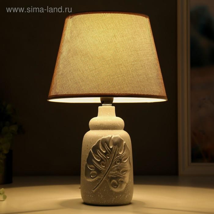 Лампа настольная 16238/1GR E14 40Вт серо-серебристый 22х22х34 см RISALUX