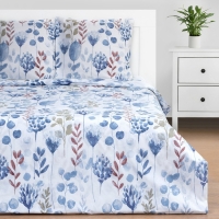Постельное бельё &laquo;Этель&raquo; евро Flora and spring (вид 1) 200х217 см, 220х240 см, 70х70 см -2 шт, поплин 125 г/м2