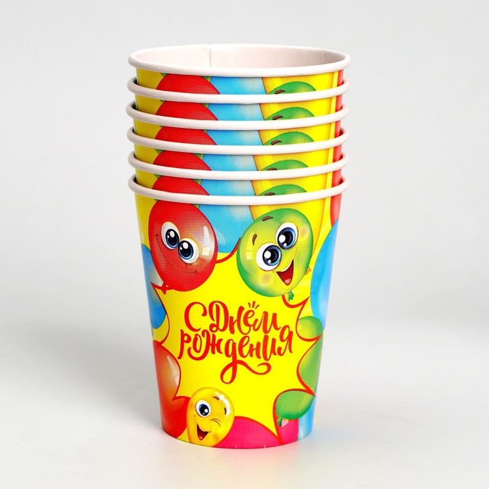 Набор бумажной посуды одноразовый Лучшая вечеринка&raquo;