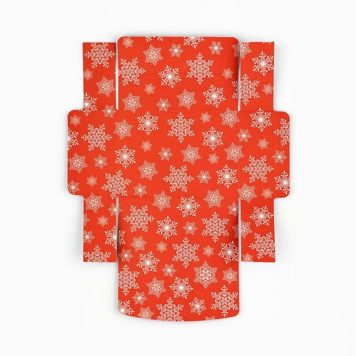 Коробка подарочная новогодняя складная двухсторонняя &laquo;Для тебя в Новый год&raquo;, 16.5 х 12.5 х 5 см, Новый год