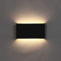 Светильник фасадный &laquo;Гловер&raquo;, FSD-085, 10 Вт, 3000К, IP65, 220 В, пластик, черный