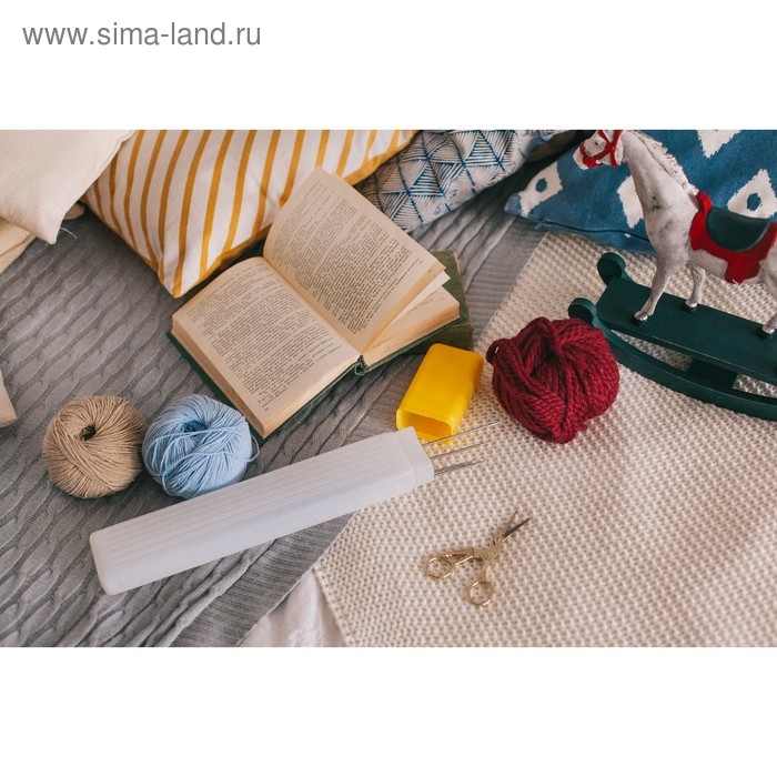 Органайзер для хранения спиц, 41 × 6 × 3 см, цвет МИКС Органайзер для хранения спиц, 41 × 6 × 3 см, цвет МИКС