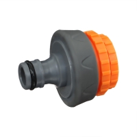 Штуцер, внутренняя резьба 1/2"&ndash;3/4" &ndash; 1", быстросъёмное соединение, прорезиненный пластик, Greengo