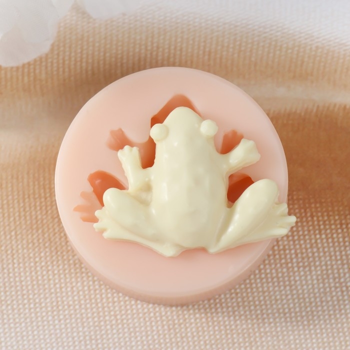 Молд силикон Молд силикон "Лягушка" 3,7х2,9х0,8 см