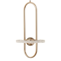 Светильник BayerLux "Имон" 16Вт LED золото 19,5х19,5х37см