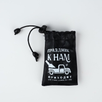 Новый год. Набор стопок в чехле из кожзама &laquo;Праздник&raquo;, 3 шт х 30 мл