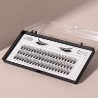 Набор накладных ресниц «Классика», пучки, 10 мм, толщина 0,1 мм, изгиб С, 20 D Набор накладных ресниц «Классика», пучки, 10 мм, толщина 0,1 мм, изгиб С, 20 D