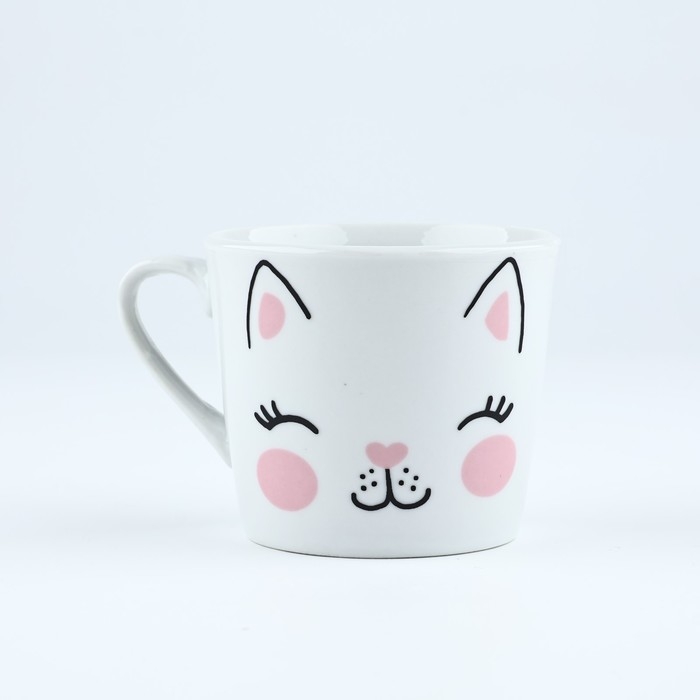 Подарочный набор &laquo;Котик&raquo;: кружка 180 мл, ложка