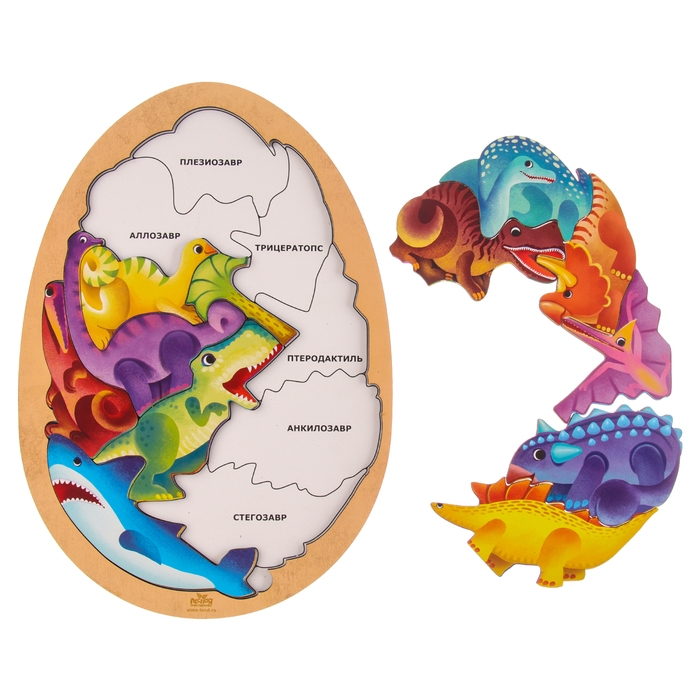 Головоломка &laquo;Мир динозавров&raquo;
