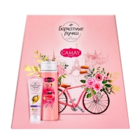 Подарочный набор косметики Camay: гель для душа, 250 мл + крем для рук, 80 мл
