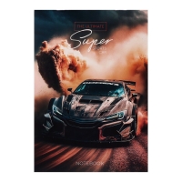 Набор блокнотов А5, 40 листов в клетку на скрепке "Авто", обложка мелованный картон, блок офсет, 4 штуки Набор блокнотов А5, 40 листов в клетку на скрепке "Авто", обложка мелованный картон, блок офсет, 4 штуки