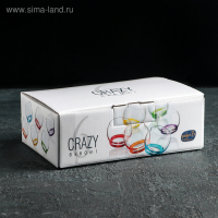 Набор стопок &laquo;Крейзи&raquo;, 60 мл, 6 шт