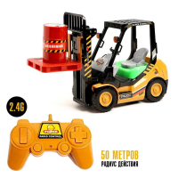 Машина радиоуправляемая «Погрузчик», работает от аккумулятора, свет Машина радиоуправляемая «Погрузчик», работает от аккумулятора, свет