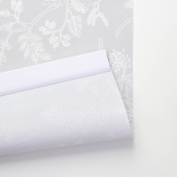 Штора рулонная &laquo;Цветенье&raquo;, 90&times;200 см (с учётом креплений 3,5 см), цвет серый