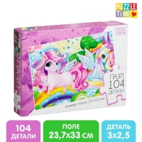 Пазл &laquo;Мир единорогов&raquo;, 104 элемента