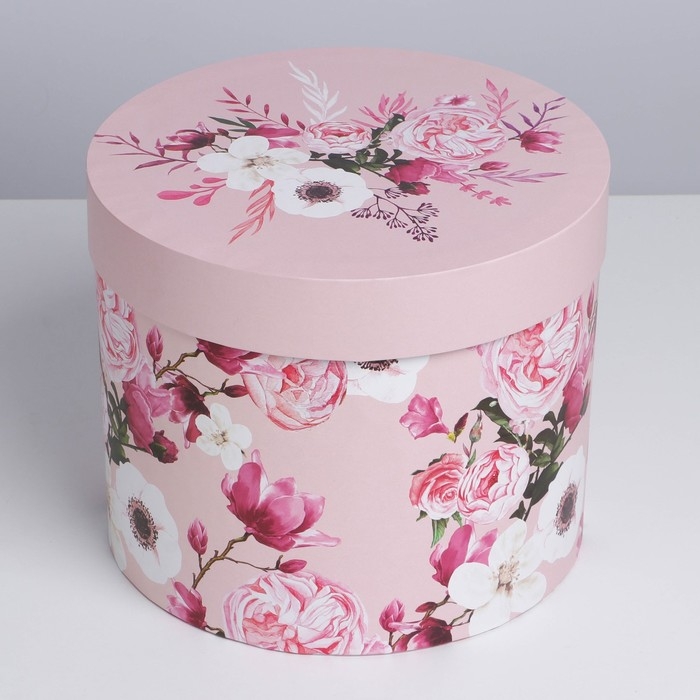 Набор коробок 5 в 1, упаковка подарочная, &laquo;Цветы&raquo;, 13 х 13,5‒19.5 х 23 см