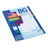 Сменный блок для тетрадей на кольцах А5, 80 листов в клетку, белый, 60 г/м2 Сменный блок для тетрадей на кольцах А5, 80 листов в клетку, белый, 60 г/м2