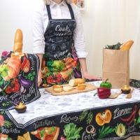 Фартук &laquo;Этель: Cook Master&raquo; 60х65 см, 100% хл, саржа 190 гр/м2