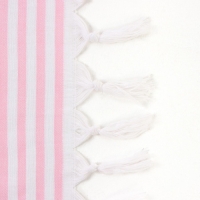 Полотенце пляжное Пештемаль, цв. розовый, 100*180 см, 100% хлопок, 180гр/м2