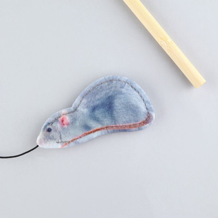 Дразнилка с игрушкой &laquo;Крыска&raquo;, 6,5 см