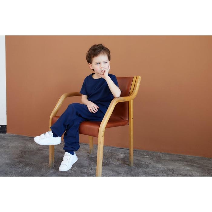 Футболка KAFTAN "Basic line" р.32 (110-116), индиго