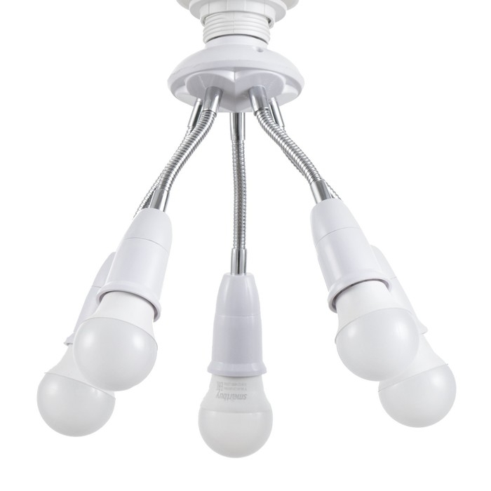 Светильник Светильник "Синди пента" Е27/(5хЕ27) 15Вт белый 8х8х22см BayerLux