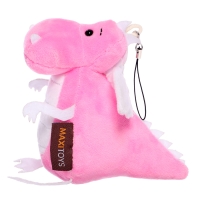 Мягкая игрушка «Дракончик», розово-белый животик, 13 см Мягкая игрушка «Дракончик», розово-белый животик, 13 см