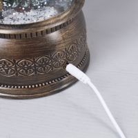 Светодиодная фигура «Фонарь с детьми и ёлкой» 15 × 30 × 12.5 см, пластик, батарейки ААх3 (не в комплекте), USB, свечение тёплое белое Светодиодная фигура «Фонарь с детьми и ёлкой» 15 × 30 × 12.5 см, пластик, батарейки ААх3 (не в комплекте), USB, свечение тёплое белое