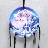 Ловец снов 154 "Взгляд в ночи" круг d=16 см Ловец снов 154 "Взгляд в ночи" круг d=16 см