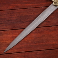 Кортик "Звезда Давида", золото/синий, 10х40 см Кортик "Звезда Давида", золото/синий, 10х40 см