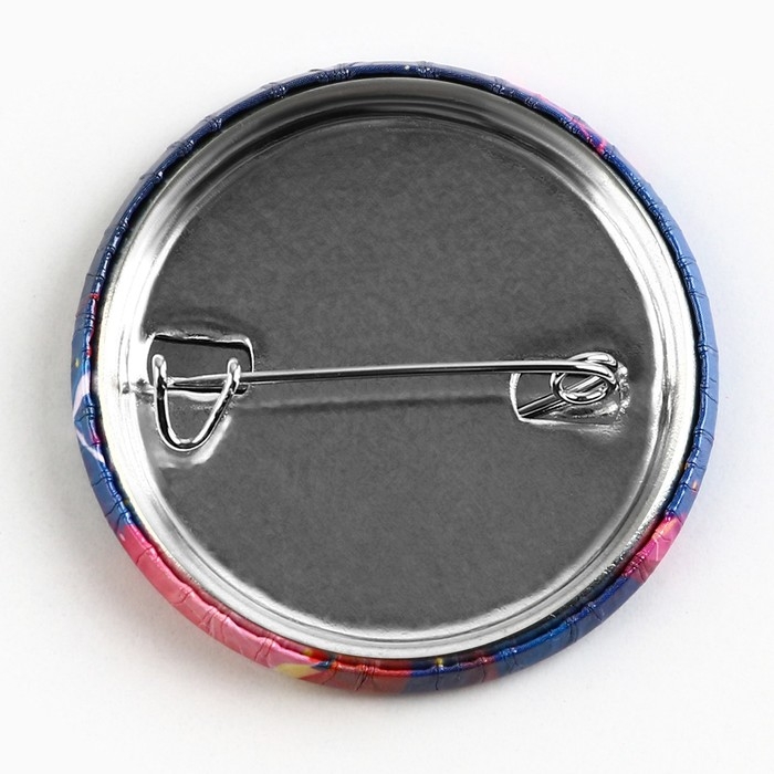 Значок металлический аниме , набор &laquo;Неон&raquo;, d=38 мм, 4 шт.