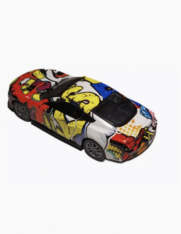 Машинка детская металлическая цветная