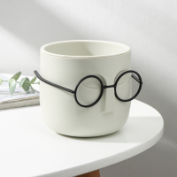 Кашпо для цветов со вставкой «Стив», 650 мл, d=11,5 см, h=10,5 см, цвет белый ротанг Кашпо для цветов со вставкой «Стив», 650 мл, d=11,5 см, h=10,5 см, цвет белый ротанг