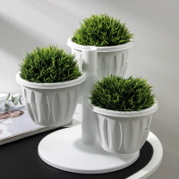 Кашпо многоярусное &laquo;Каскад&raquo;, 3 шт, 700 мл, цвет белый