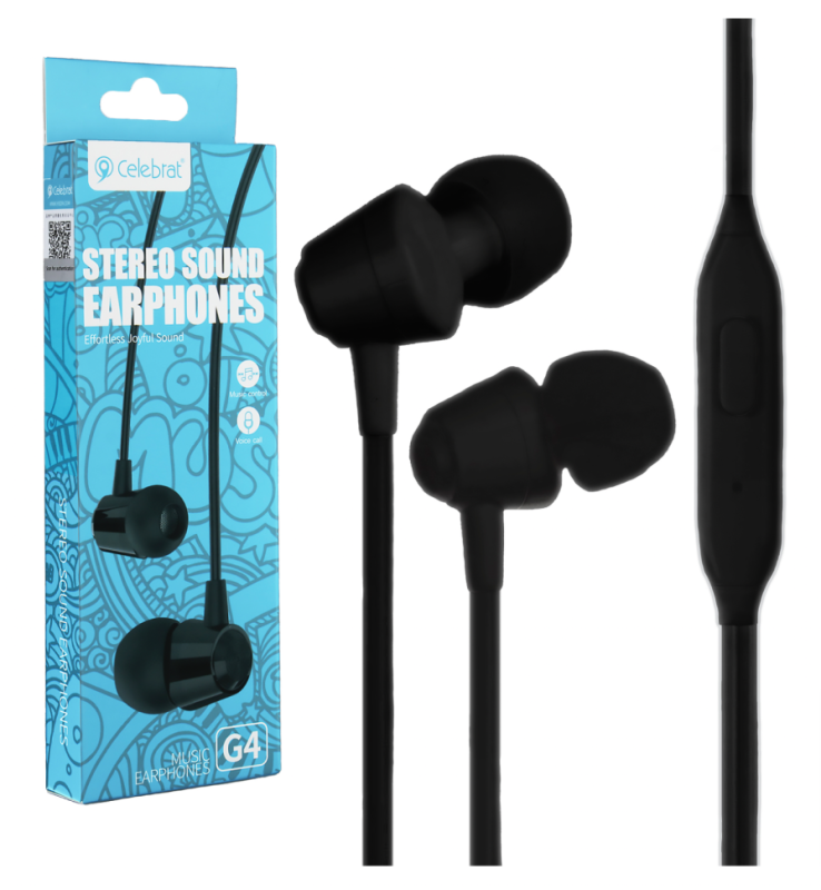 Наушники Celebrat G4 черные