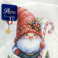Салфетки бумажные Pero Prestige "Домовенок" 20л