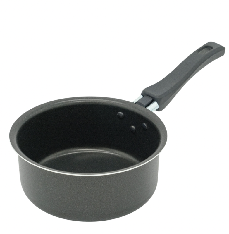 Ковш 365 ДНЕЙ штампованный с антипригарным покрытием, с ручкой, 14см, 1л