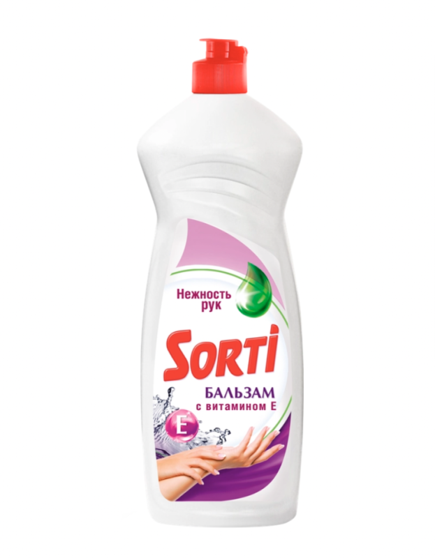 Средство для посуды SORTI Бальзам с витамином Е, 900мл