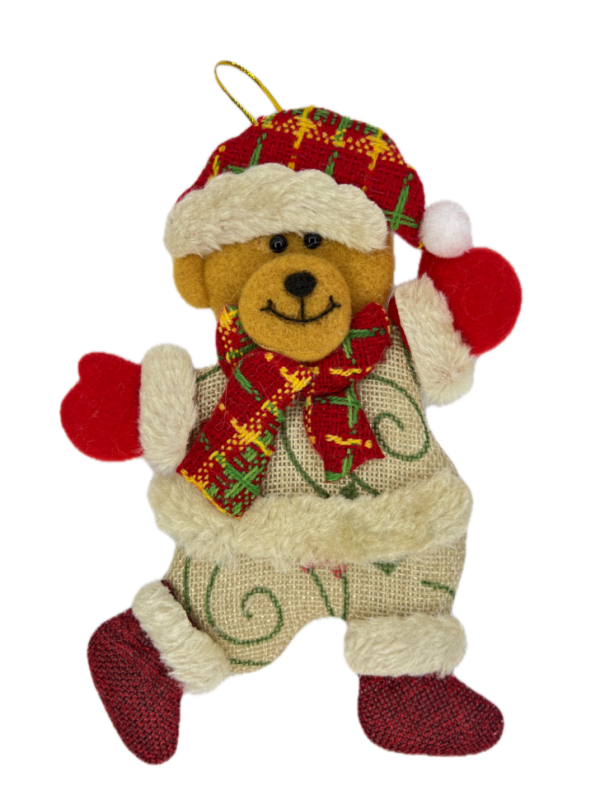 Новогодняя подвеска на елку, для интерьера Мишка Новогодняя подвеска на елку, для интерьера Мишка