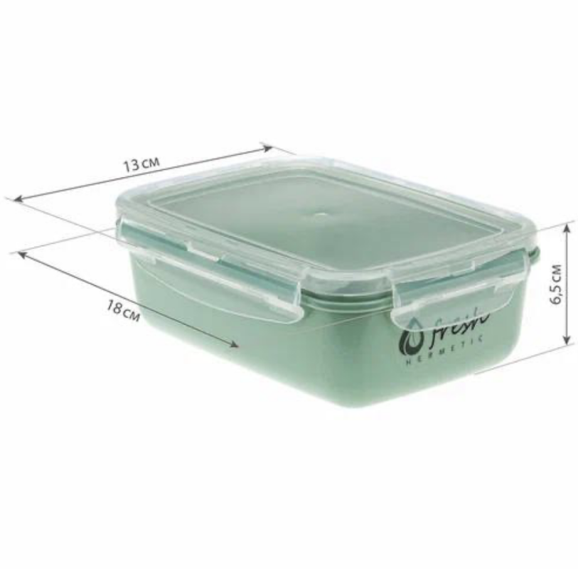 Контейнер Фреш герметичный 800 мл фисташковый